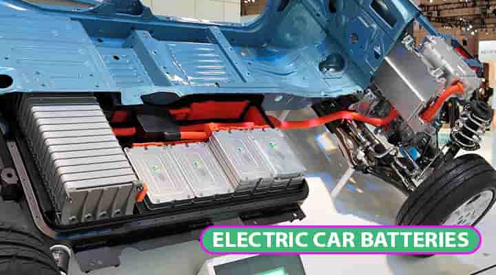 electric cars or electric vehicles batteries 