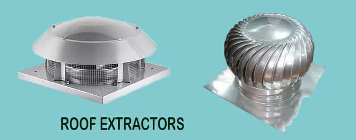 ventilation system parts roof extractors