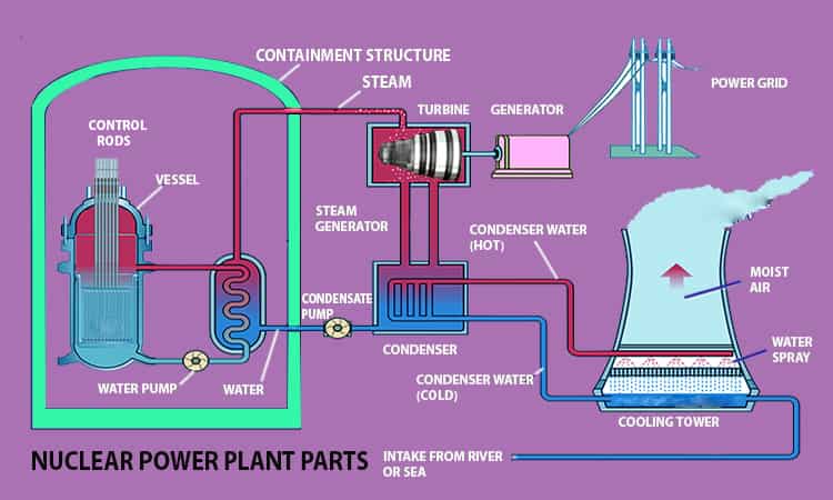 nuclear power plant parts components