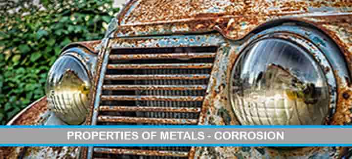 properties metals corrosion