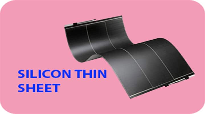 silicon thin sheets step