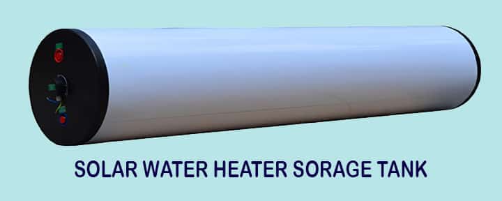 solar water heater parts storage tank