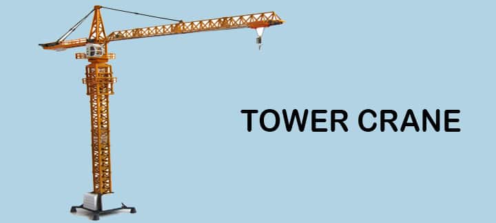 tower crane machine machinery type working parts