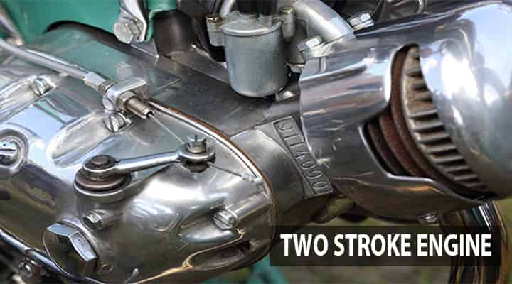 two 2 stroke engines