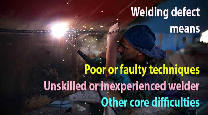 welding defects definition
