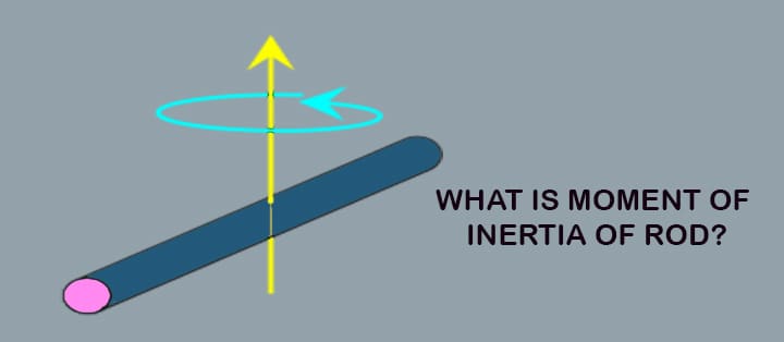 what moment inertia rod calculation example basics